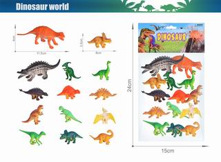 DINOSAUR SET 14PCS,