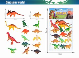 DINOSAUR SET 15PCS,