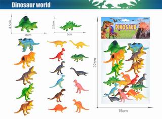 DINOSAUR SET 18PCS,