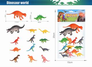 DINOSAUR SET 14PCS,