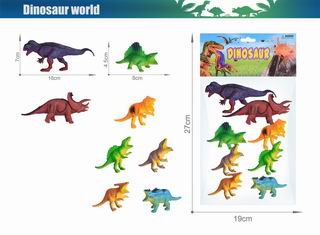 DINOSAUR SET 8PCS,