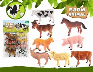 FARM ANIMAL SET 8PCS,