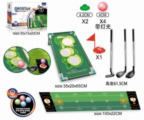 GOLF SET W/LIGHT,