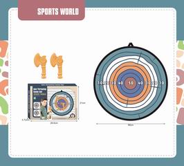 AXE THROWING GAME SET,