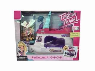 DOLL SET W/LIGHT & MUSIC,