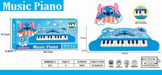 ELECTRONIC ORGAN W/MUSIC,