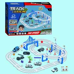 B/O POLICE CAR TRACK,