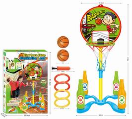 3 IN 1 RING TOSS GAME BASKETBALL SET,