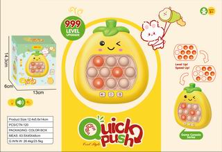 QUICK PUSH GAME MACHINE W/LIGHT & SOUND,