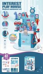 DOCTOR EQULPMENT SET W/LIGHT & MUSIC 41PCS,