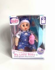 27CM DOLL W/LIGHT & MUSIC,