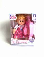 27CM DOLL W/LIGHT & MUSIC,
