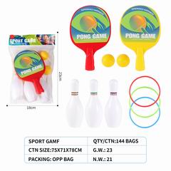PING-PONG RACKET & BOWLING,