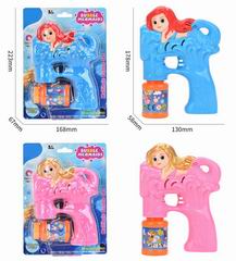 B/O BUBBLE GUN W/LIGHT,