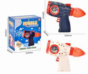 B/O BUBBLE GUN W/LIGHT,