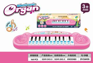 ELECTRONIC ORGAN W/MUSIC,