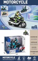 FRICTION MOTORCYCLE W/LIGHT & SOUND,