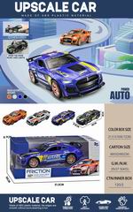 FRICTION CAR W/LIGHT & SOUND,
