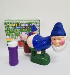 B/O BUBBLE BLOWING LITTLE MAN W/LIGHT & MUSIC,
