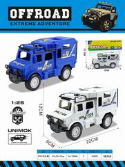 1:26 FRICTION POLICE CAR,