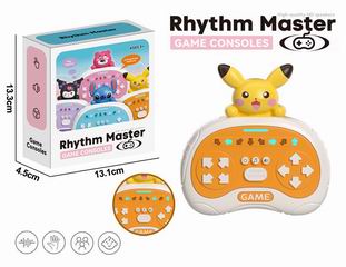 PHYTHM MASTER GEME CONSOLES W/LIGHT & MUSIC,