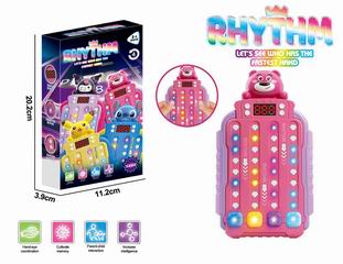 PHYTHM GEME MACHINE W/LIGHT & MUSIC,