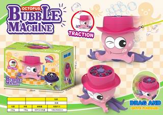 B/O OCTOPUS BUBBLE MACHINE W/LIGHT,