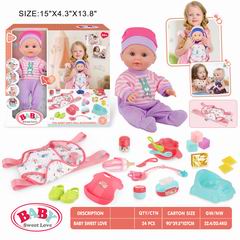13 INCH DOLL W/SOUND 20PCS,