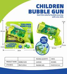B/O BUBBLE GUN W/LIGHT,
