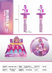 BUBBLE STICK W/LIGHT 12PCS,