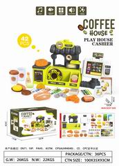 COFFEE HOUSE W/LIGHT & SOUND 42PCS,