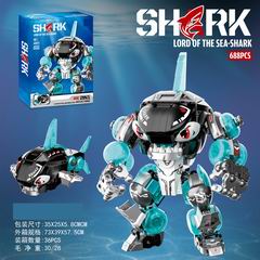 BUILDING BLOCK 688PCS,