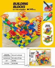 BUILDING BLOCK TRACK 384PCS,