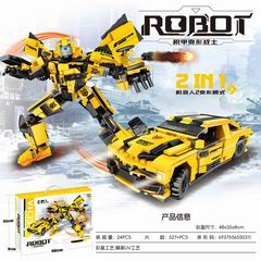 BUILDING BLOCK ROBOT 527+PCS,
