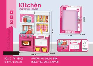 KITCHEN SET W/LIGHT & MUSIC,