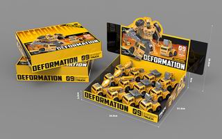 DEFORMATION ROBOT 12PCS,