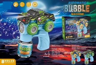 B/O BUBBLE GUN W/LIGHT,