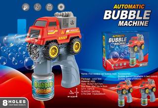 B/O BUBBLE GUN W/LIGHT,