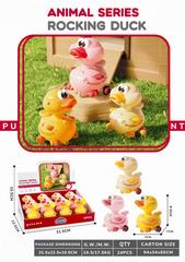 WAND UP ROCKING DUCK 12PCS,