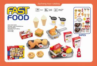 FAST FOOD SET 24PCS,
