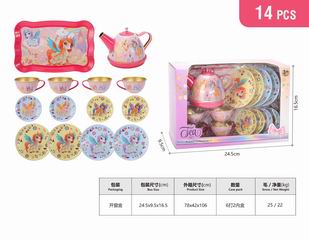 TEA SET 14PCS,