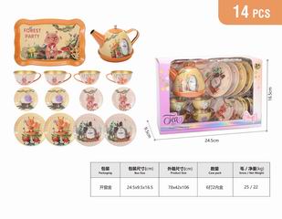 TEA SET 14PCS,
