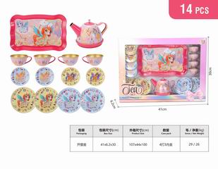 TEA SET 14PCS,