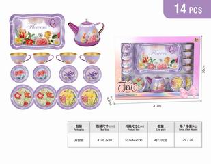 TEA SET 14PCS,
