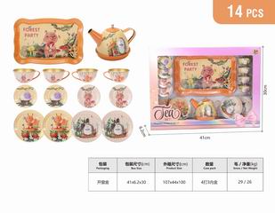 TEA SET 14PCS,