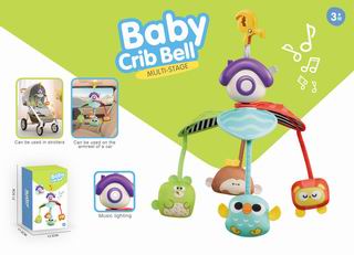 BABY CRIB BELL W/MUSIC,