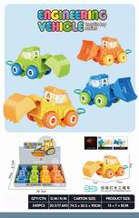 PULLING TRUCK W/LIGHT 8PCS,