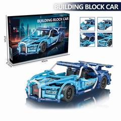 PULL BACK BUILDING BLOCK CAR 471PCS,