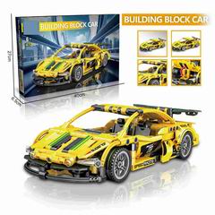 PULL BACK BUILDING BLOCK CAR 472PCS,