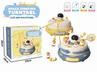 SPACE JUMPING TURNTABL W/MUSIC,